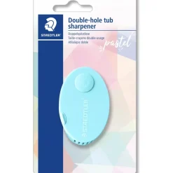 Sacapuntas Doble con Depósito Azul Pastel Staedtler