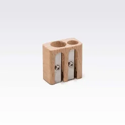 Sacapuntas doble de madera Fabriano
