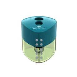 Sacapuntas Doble Turquesa Grip Faber-Castell
