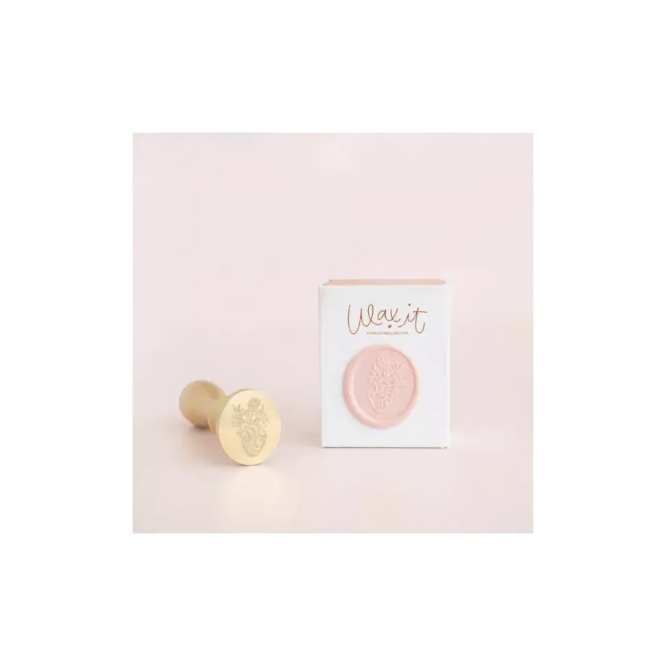 Sello de Lacre Florecer Wax it Lora Bailora