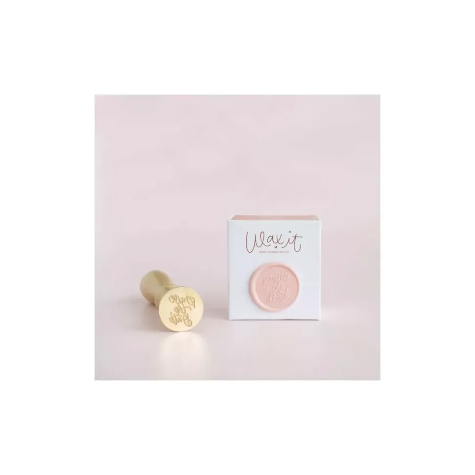 Sello de Lacre Save the Date Wax it Lora Bailora
