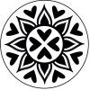 Sello para Lacre Mandala Wax Sealing Manuscript