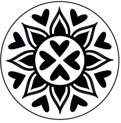 Sello para Lacre Mandala Wax Sealing Manuscript