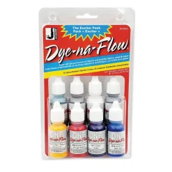 Set 8 acrílicos concentrados multisuperficie Mini Exciter Pack Dye-Na-Flow Jacquard 15ml