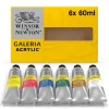 Set 6 acrílicos Galería Winsor & Newton 60ml