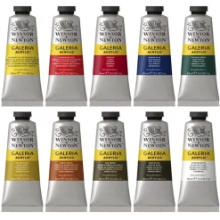 Set 10 acrílicos Galería Winsor & Newton 20ml
