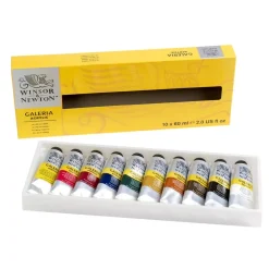 Set 10 acrílicos Galería Winsor & Newton 60ml