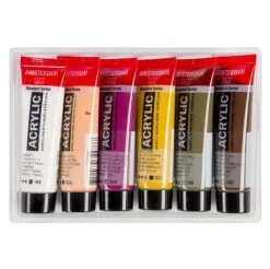 Set 6 Acrílicos para retratos Talens 20ml