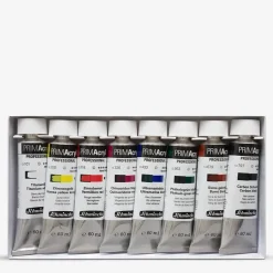Set 8 acrílicos profesionales Primacryl Schmincke 60ml