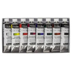 Set 8 acrílicos profesionales Primacryl Schmincke 35ml