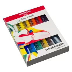 Set 12 Acrílicos Selección General Talens 20ml
