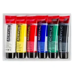 Set 6 Acrílicos Selección General Talens 20ml