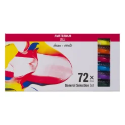 Set 72 Acrílicos Selección General Talens 20ml