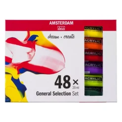 Set 48 Acrílicos Selección General Talens 20ml