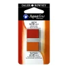 Set 2 Acuarela Aquafine 1/2 godet Rojo claro y Siena tostada Daler-Rowney