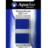 Set 2 Acuarela Aquafine 1/2 godet Azul ultramar claro y Azul ultramar oscuro Daler-Rowney