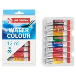 Set 8 Acuarelas Art Creation 12 ml