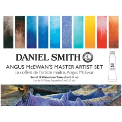 Set 10 Acuarelas Extrafinas tubo Angus McEwan x Daniel Smith 5ml