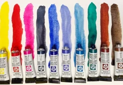 Set 10 Acuarelas Extrafinas tubo Pablo Ruben's Daniel Smith 5ml