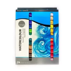 Set 24 acuarelas Simply Daler-Rowney 12ml