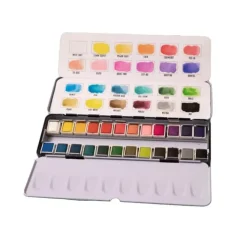 Set 24 acuarelas Watercolor Essentials Studio Light