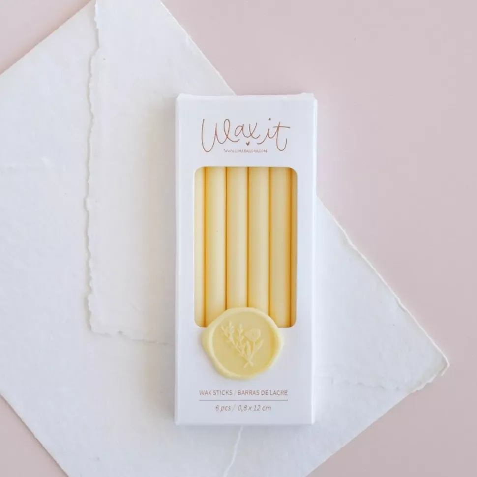 Set 6 Barras de Lacre Butter Wax it Lora Bailora