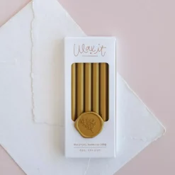 Set 6 Barras de Lacre Gold Wax it Lora Bailora