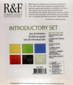 Set 6 Barras de pigmento al óleo Introductory R&F 38ml