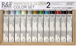 Set 12 Barras de pigmento al óleo Painters Dozen 2 R&F 38ml