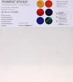 Set 6 Barras de pigmento al óleo Translucent Color R&F 38ml