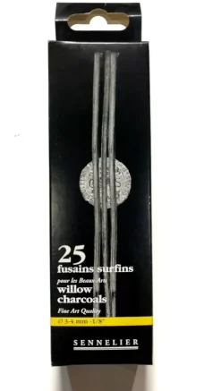 Set 25 Carboncillos Ø3-4mm Sennelier