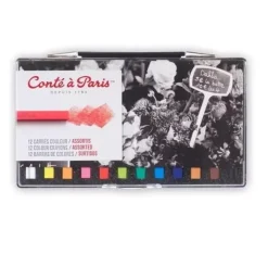 Set 12 Carrés surtidos Conté à Paris
