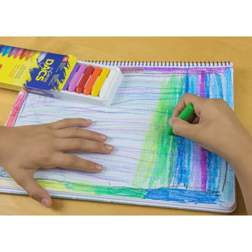 Set 12 ceras de colores Dacs Alpino