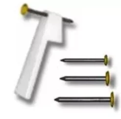 Set 12 Clavos e Instalador para Cuadros