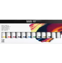Set 12 colores acrílicos Clásico Heavy Body Liquitex 59ml