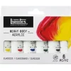 Set 6 colores acrílicos Heavy Body Liquitex 22ml