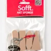 Set 4 Esponjas mixtas suaves para pasteles PanPastel