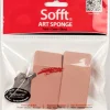Set 2 esponjas planas en ángulo suaves para pasteles PanPastel