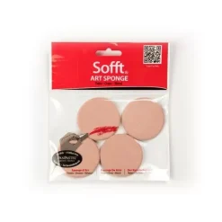 Set 4 Esponjas redondas suaves para pasteles PanPastel