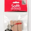 Set 3 esponjas redondas suaves para pasteles PanPastel