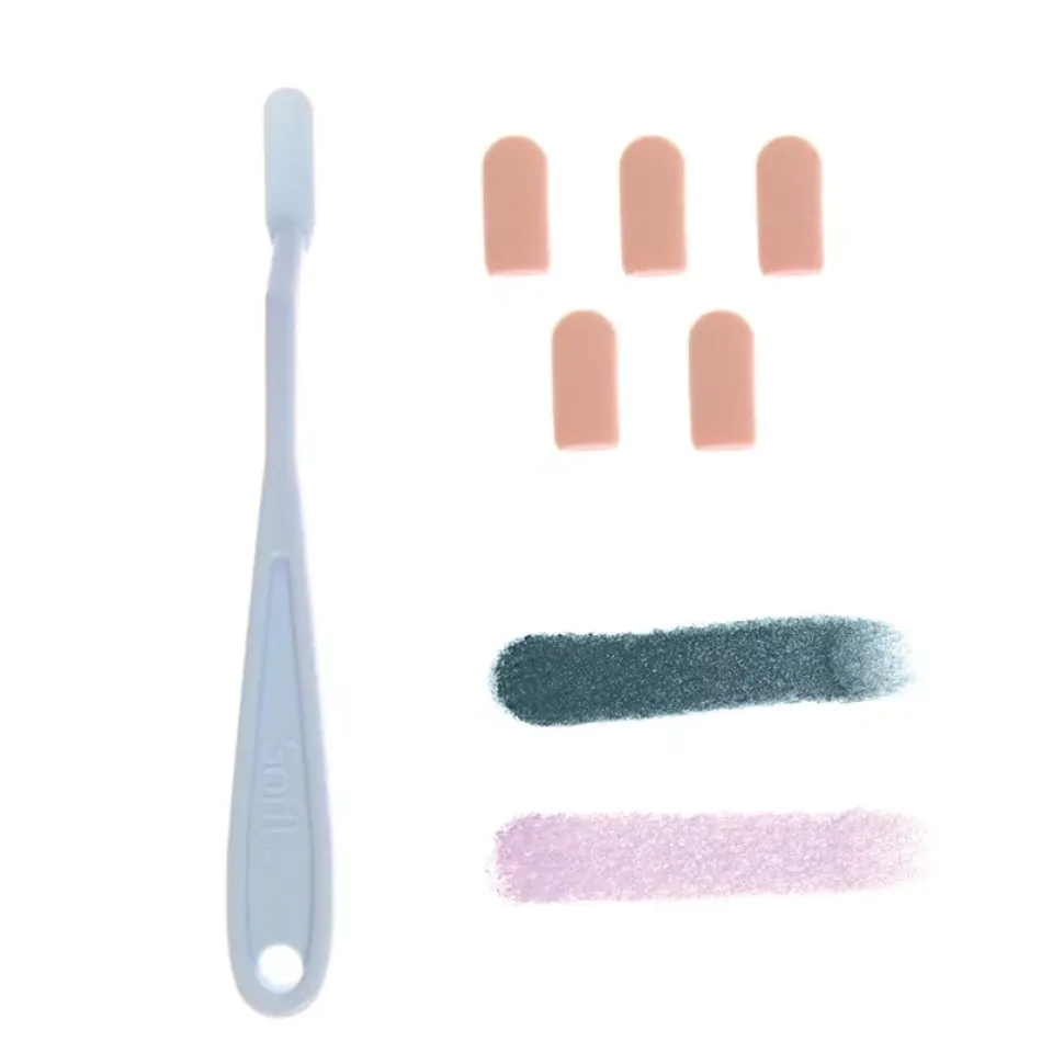 Set 5 Esponjas redondas y espátula nº1 PanPastel