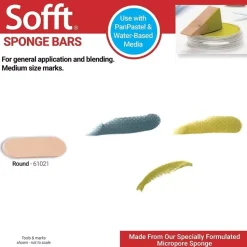 Set 8 esponjas variadas y espátula nº3 PanPastel