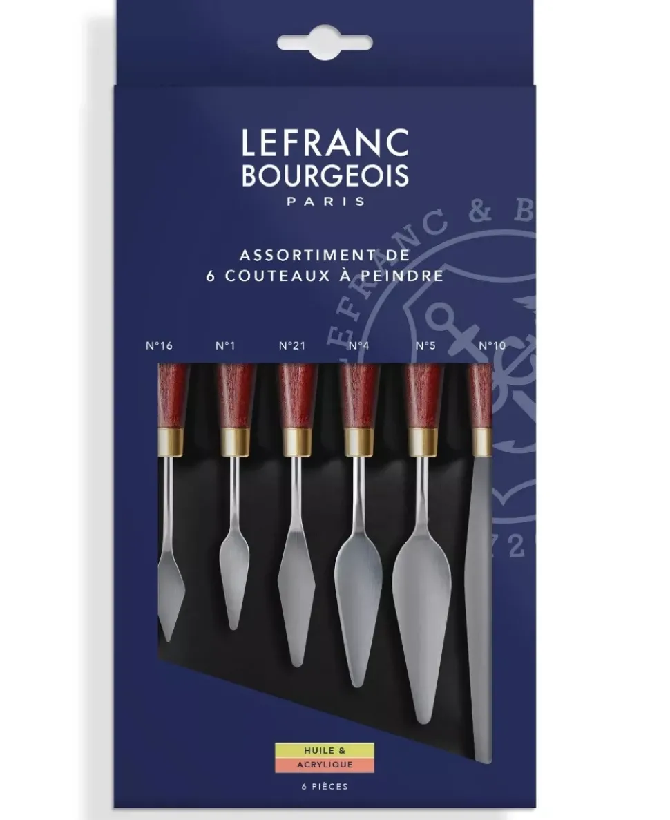 Set 6 Espátulas Lefranc & Bourgeois