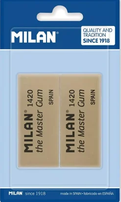 Set 2 Gomas De Borrar The Master Gum 1420 Milan