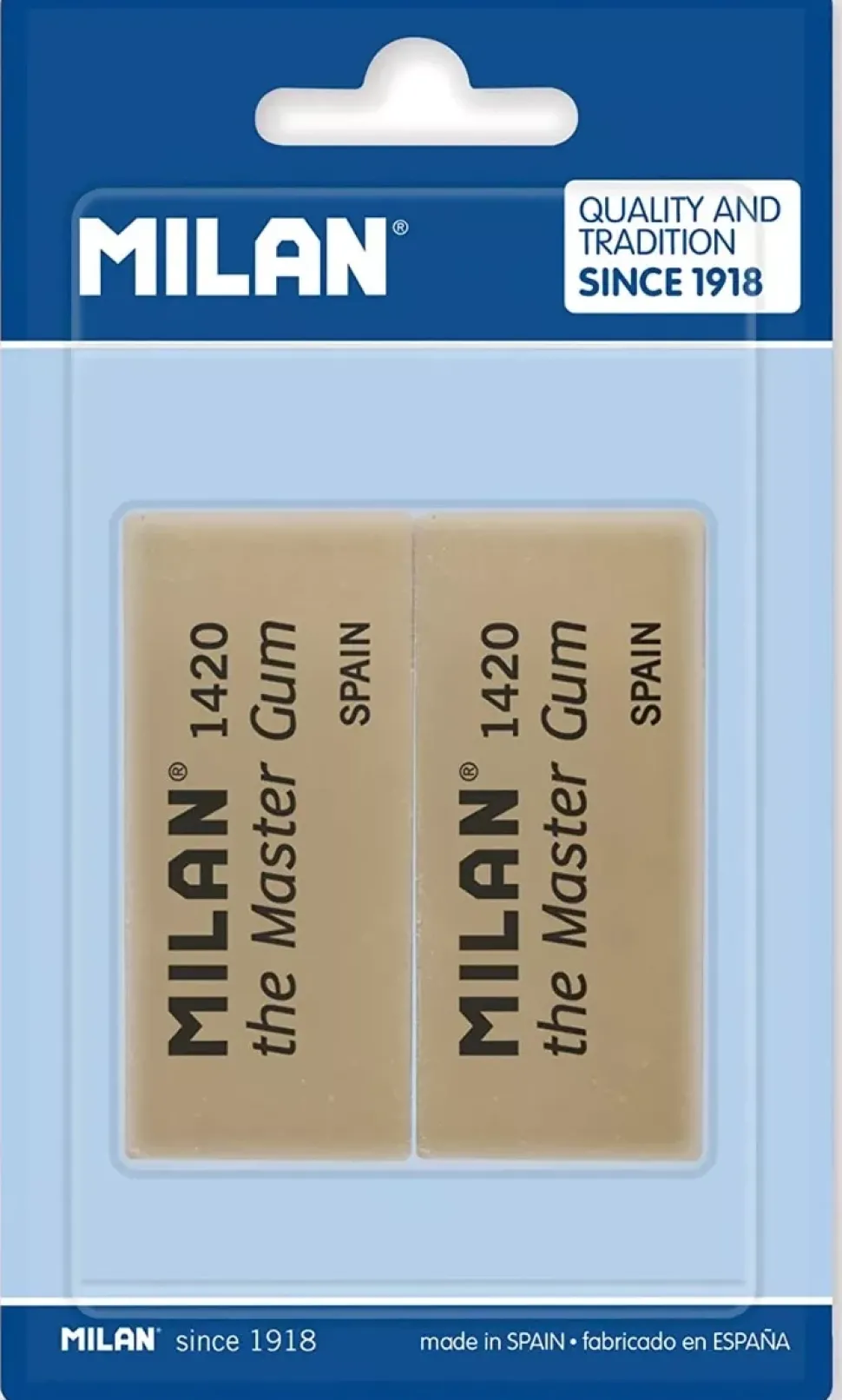 Set 2 Gomas De Borrar The Master Gum 1420 Milan