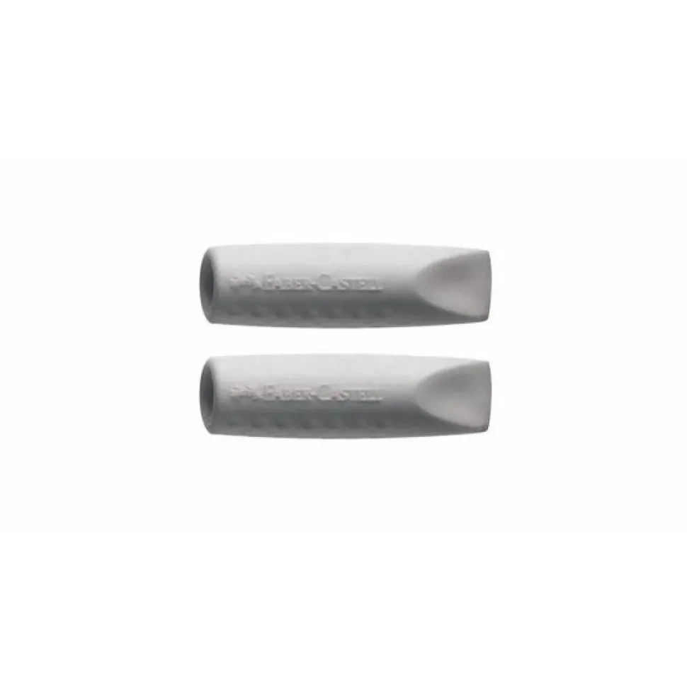 Set 2 Gomas Grises Grip 2001 Faber-Castell