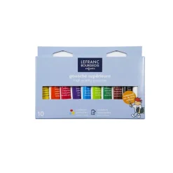 Set 10 gouache superior infantil Lefranc and Bourgeois 10ml