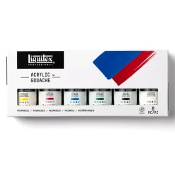 Set 6 Guache acrílico Pro Liquitex 22ml