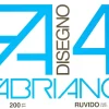 Set 20 Hojas Fabriano Disegno 4 Fabriano 33x48cm Grano Grueso 200g/m²