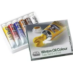 Set 6 óleo Winton Intro Set Winsor & Newton 21ml